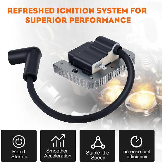 Hipa 24 584 45-S Ignition Coil Replace 24-584-01S Compatible With MIA11292 Kohler CV20 CV22 CV22S CV23 CV25 CV18 CV19 CH18 CH20 CH22 CH23 CH25 Engine