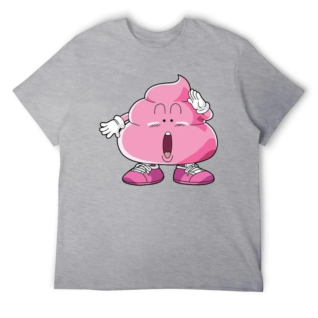 Motion T-shirts  Vintage Humor Graphic Leisure USA Size Poop Retro Japanese Dr Slump 3 Fresh T-shirt harajuku graphic