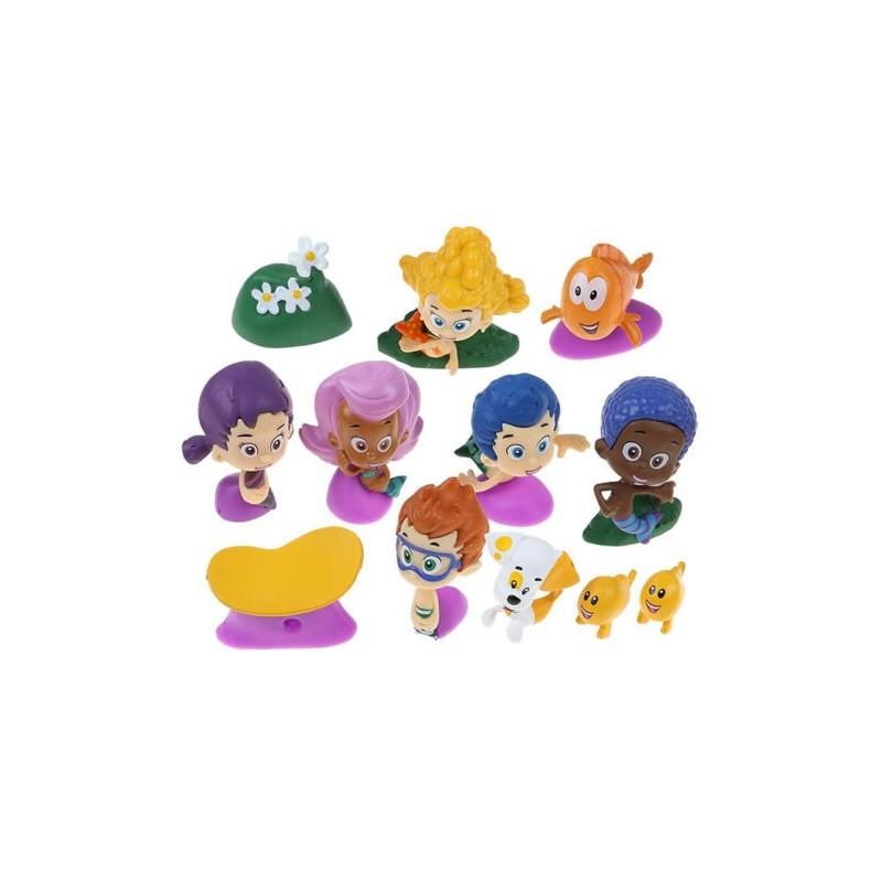 Guppies 12 Figure Set Pvc Toy With Premium Quality And Timeless Design**