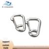 Stainless Steel Swivel Snap Hook D-ring Carabiner for Boat and Yacht Hardware