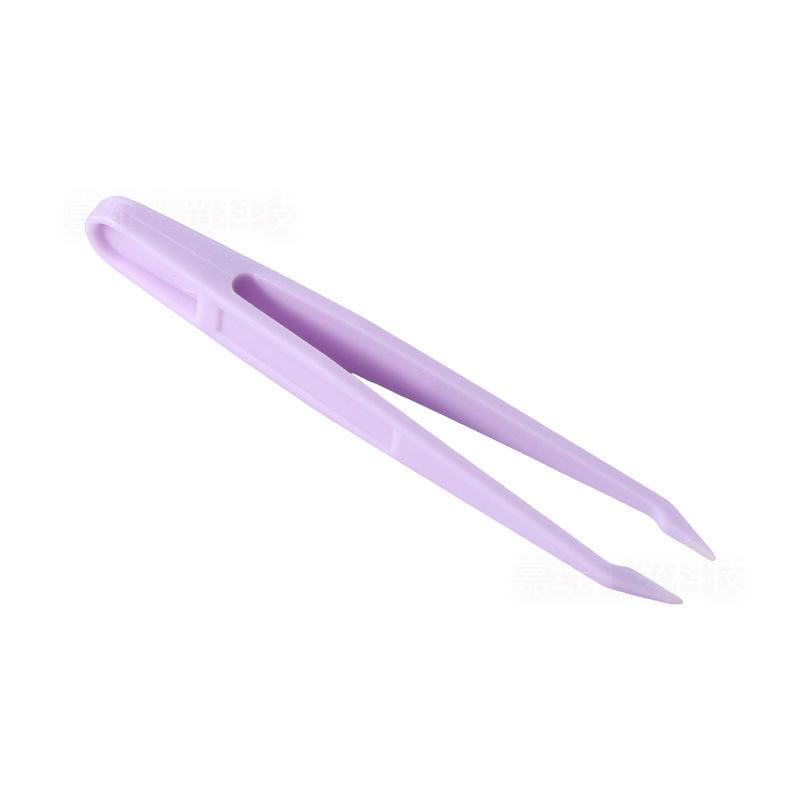 Handmade Journal Stickers Set with Colored Clips & Small Macaron Tweezers for DIY & Nail Art