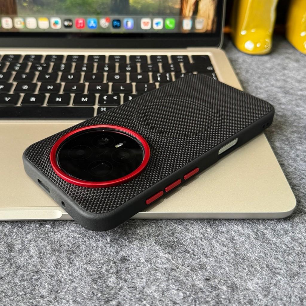 For Magsafe Magnetic Nylon Woven Case For Honor Magic 8 Pro Air 8 RSR 8 Lite Magic 7 Pro 7RSR Metal Buttons Matte Leather Cover