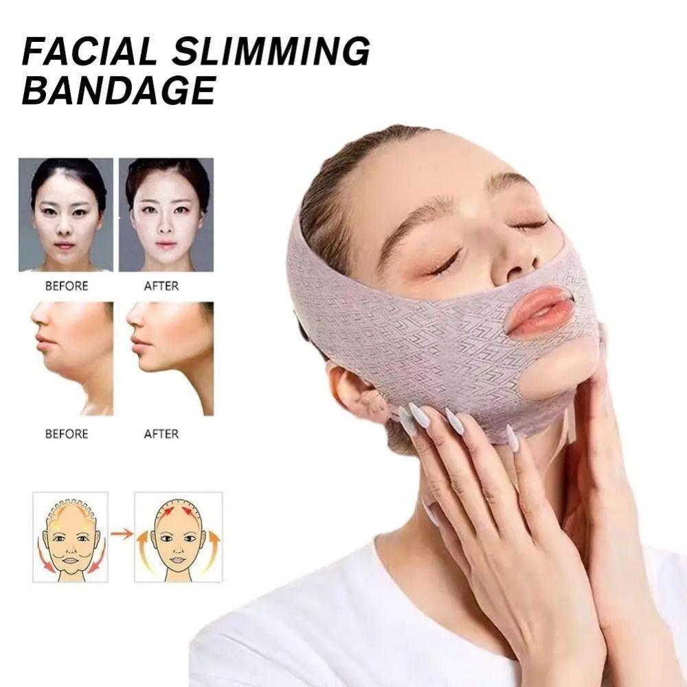 Adjustable Belt Chin Cheek Slimming Bandage Reusable Facial Slimming V Shaper Skin Care Tool Anti Wrinkle Face Lifting Strap