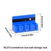 Screwdriver Storage Bike Tool Storage Rack Heavy Duty Bike Repair Tool Organizer For Wrench Bit Screwdriver Pliers Drawer Shelf