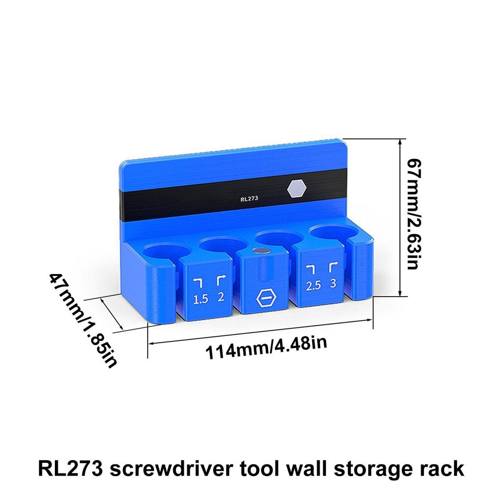 Screwdriver Storage Bike Tool Storage Rack Heavy Duty Bike Repair Tool Organizer For Wrench Bit Screwdriver Pliers Drawer Shelf