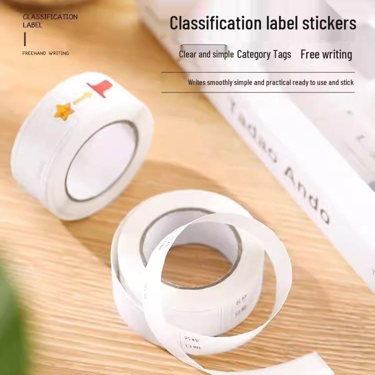 No-Trace Japanese Freezer & Storage Label Stickers