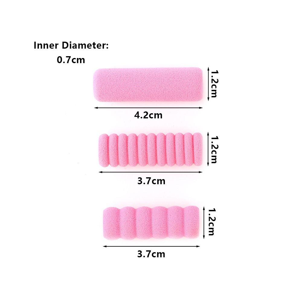 10pcs Sponge Pen Gripper Ergonomic Anti-slip Pen Grip Hand Protection Pen Sleeve  Students