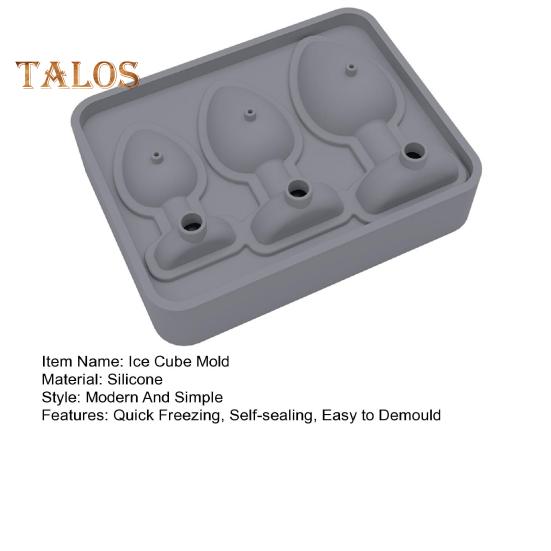 Eiswürfelform aus Silikon, neuartige Form, Eiswürfelbereiter, Streichgeschenk für Erwachsene, Partyzubehör für Whisky, Cocktails, Getränke, Brandy, Saft