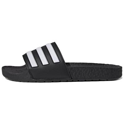 Adilette Boost Slides 'Black White Stripes' FY8154