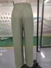 Solid Color Casual Wide-Leg Pants - Stylish Spring/Summer Women's Fashion