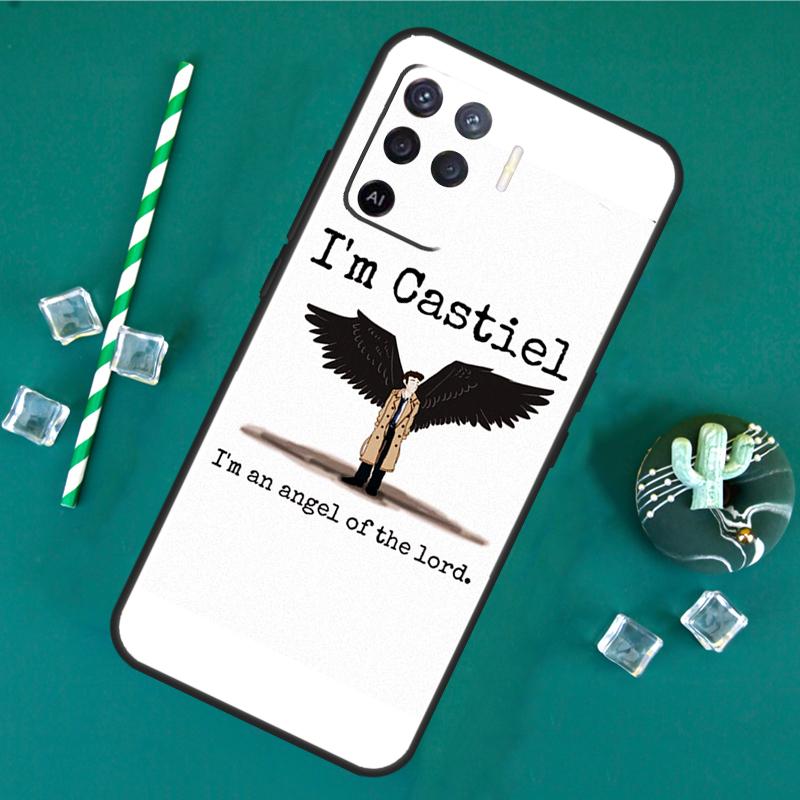 

Supernatural Aesthetic Castiel Case For Oppo A17 A15 A40 A60 A80 A16 A76 A96 A18 A38 A58 A78 A98 A91 A57 A74 A94 A54S Cover OPPO A98 5G