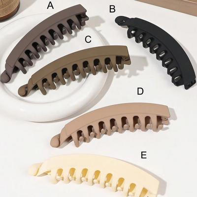 5 kusů banánových spon do vlasů, 5 palců velké banánové sponky pro tenké, jemné a husté vlasy, banánové sponky proti sklouznutí pro ženy