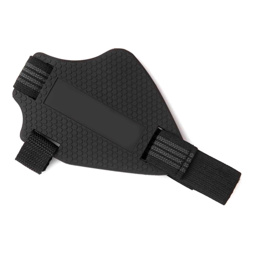 Motorcycle Shoe Cover Nylon Adjustable Antislip Comfortable Gear Shift Boot Protector for Riding Black