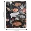 Noah Sebastian Photo Collage Throw Blanket Soft Bedroom Blanket for Night Sleeping