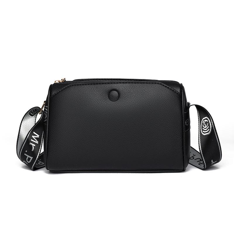 

Large Women s Bag, Autumn Casual Women s Crossbody Bag, Large Capacity Four-layer Zipper Middle-aged Bag чёрный