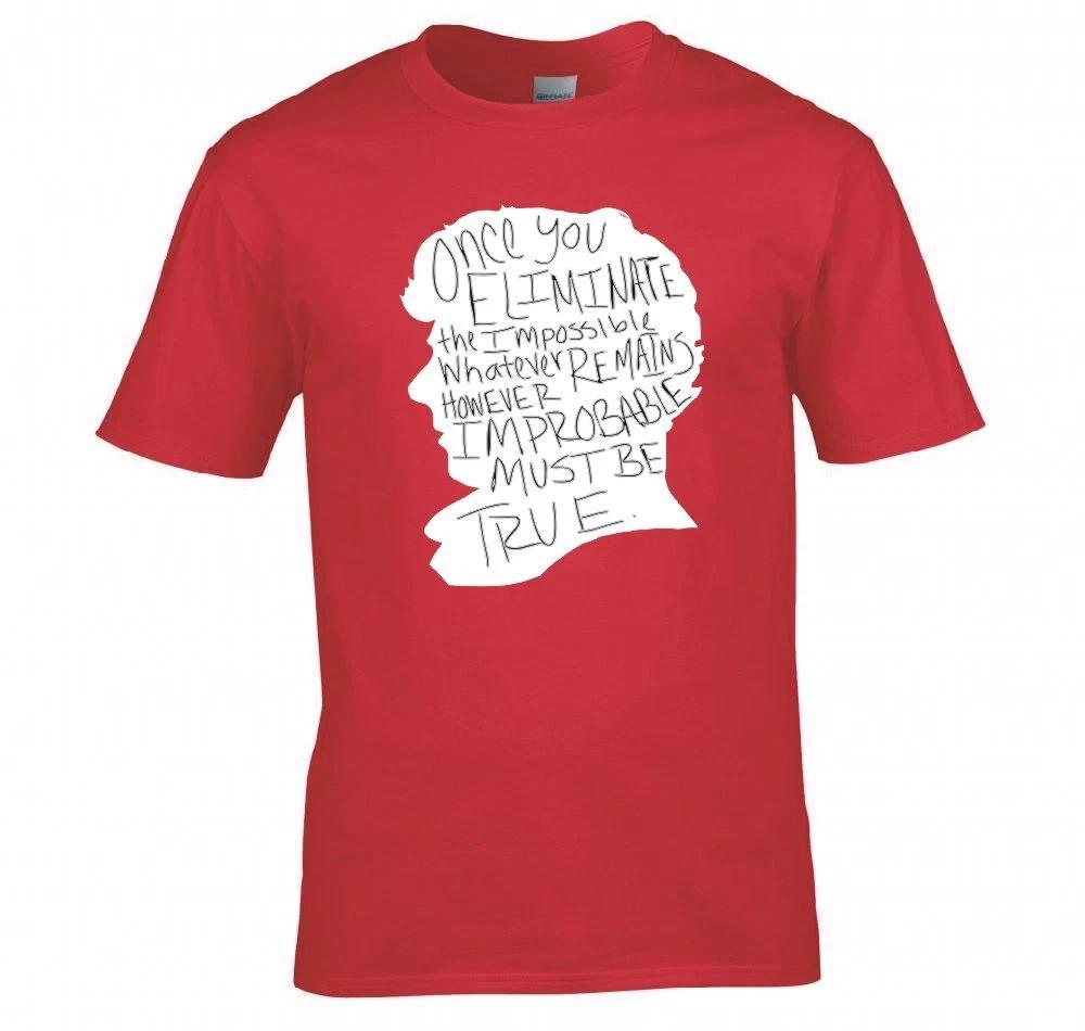 Sherlock Holmes Improbable T Shirt New 2XL