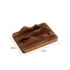 Wood Stand with Adjustable Slots Compact Two Vertical Laptop Low-Profile