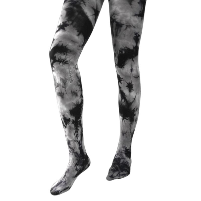 

Fashion Women S Orange/White Tie-Dye Tights All-Over Printed Nylon Pantyhose Shades Of Blue/Green/Orange/Gray Pattern Tights One Size