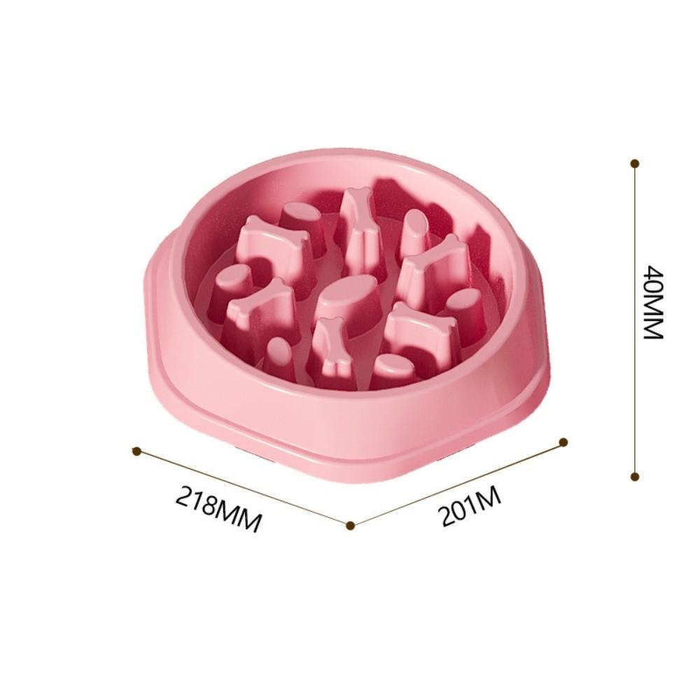 Anti-choking Dog Bowl Slow Feeder Pet Feeder Bowl New Slow Feeding Bowls  Cat Feeding