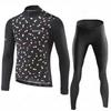Morvelo Autumn T Men Long Sleeve Bike Clothing Uniform Maillot Ropa De Ciclismo Sports Bicycle Bib Pants 2026 Autumn Breathable Cycling Suit