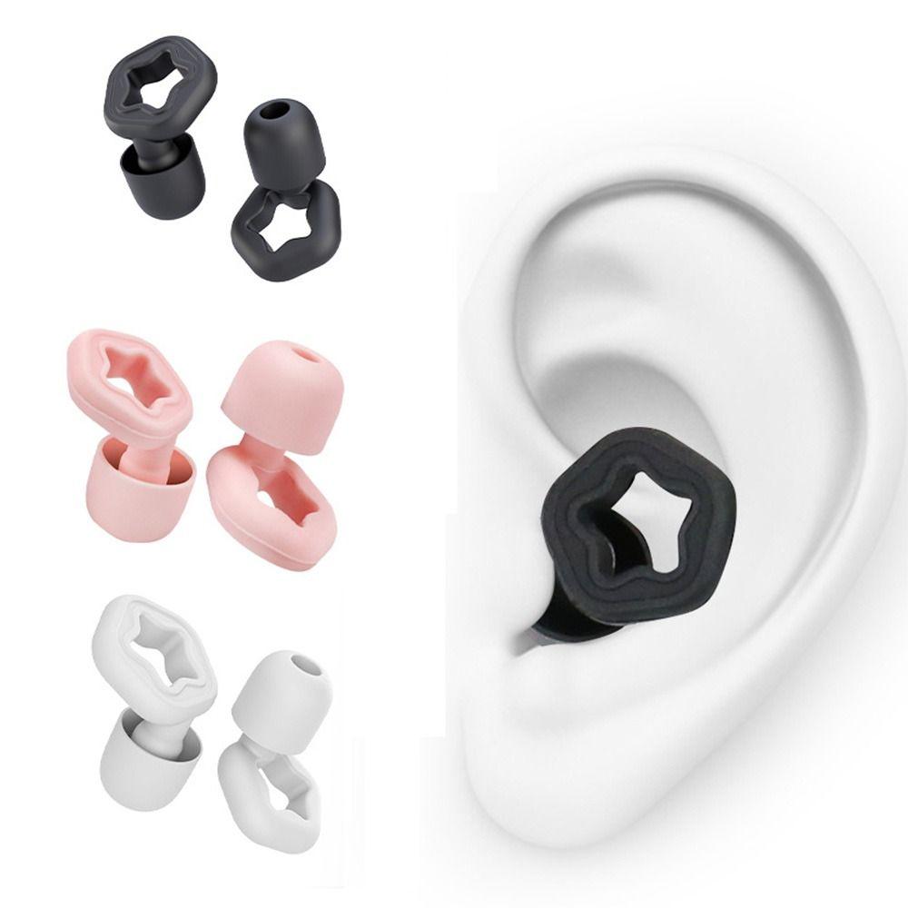 Reusable Foam Earplugs Anti Noise Ear Protector Multiple Uses Swimming Earplugs Sleep