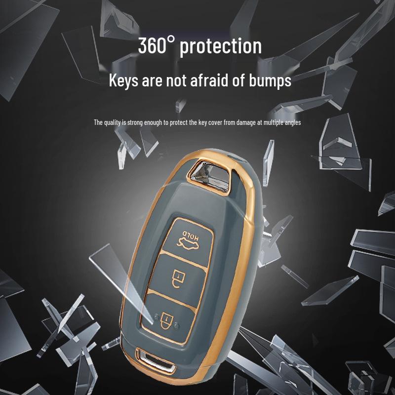 Hyundai Key Fob Protective Case for Ix25, Verna, ENCINO, Angsino, Santa Fe, Festa