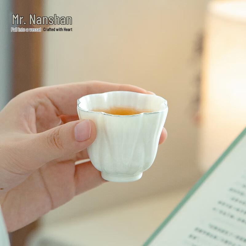 White Porcelain Gongfu Master Teacup