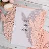 50pcs Hollow Out 3D Invitation Card Flower Butterfly Greeting Card  Christmas