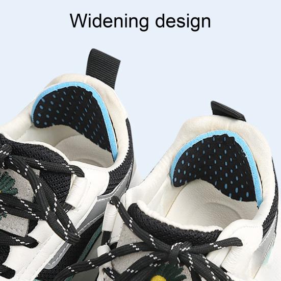 2Pcs Heel Pad Wear-resistant High Elasticity Breathable Soft Touch Comfortable Foot Care Tool Emulsion Heel Cushion Pads Insoles for Running