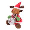 Singing Christmas Toys Playable 3 Songs Electric Plush Singing Dancing Glowing Christmas Toys