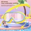 with Earplugs Kids Swimming Goggles Big Frame Swim Glasses  Outdoor Sports Swimming Supplies