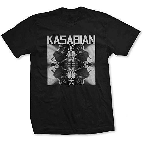 Kasabian KASTS06MB T-Shirt, Black, Large 3XL
