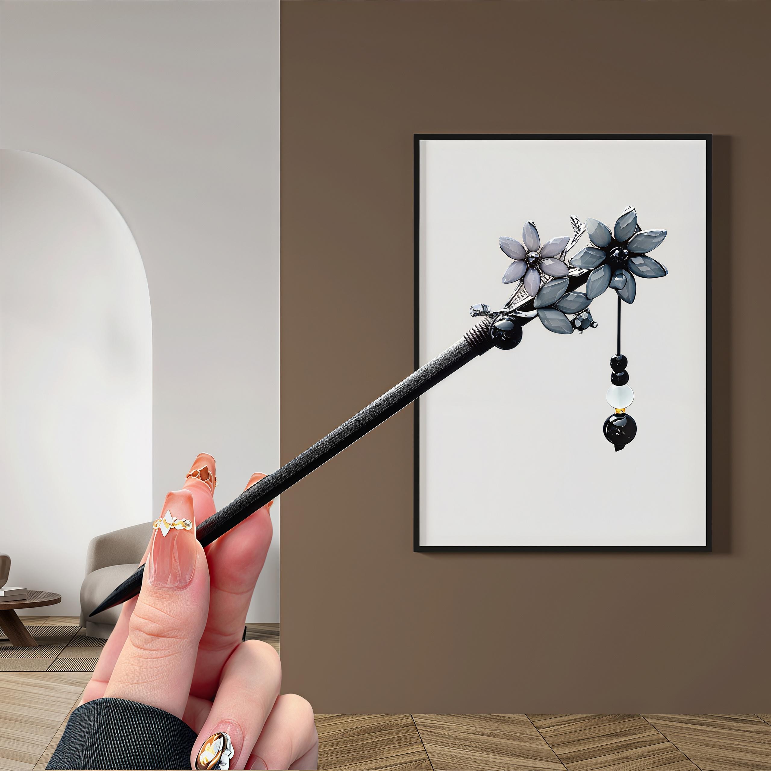 

Tassel Hair Stick for Women Girls Hair Forks Wooden Ancient Floral Hairpin Hair Accessories Styling Tools Gifts