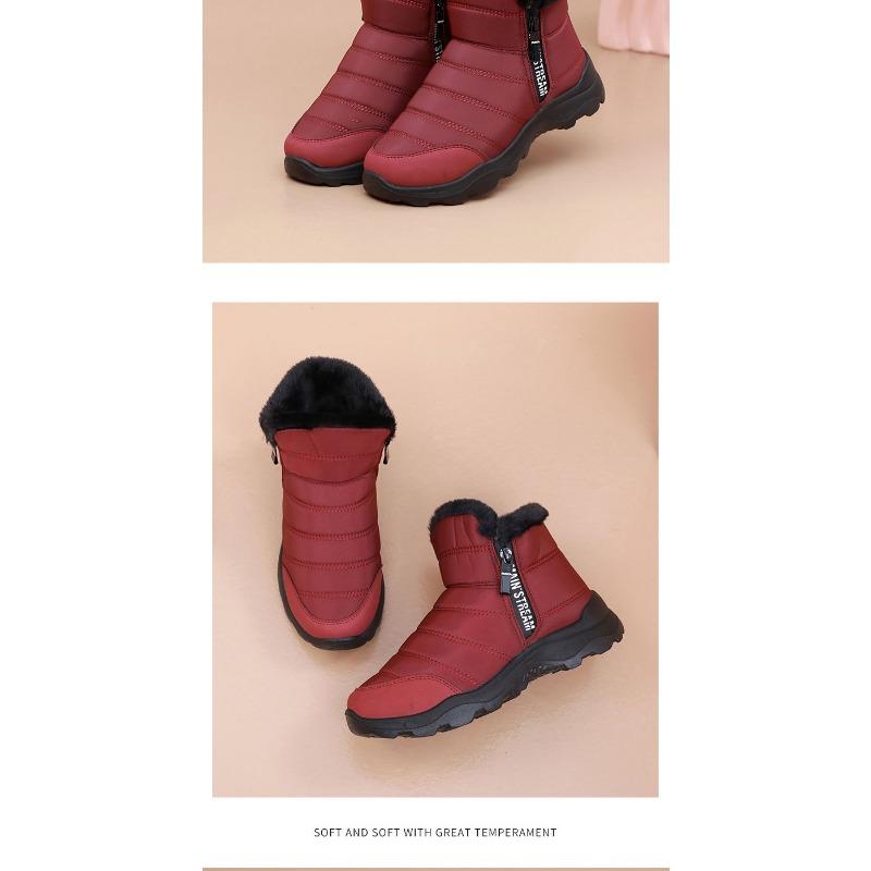 Sněhule, Zimní Teplé Zesílené Pánské a Dámské Párové Modely Bavlněných Bot, Nepromokavé Bavlněné Boty