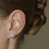 Aora CRUSH RIBBON STUD EARRING #0006