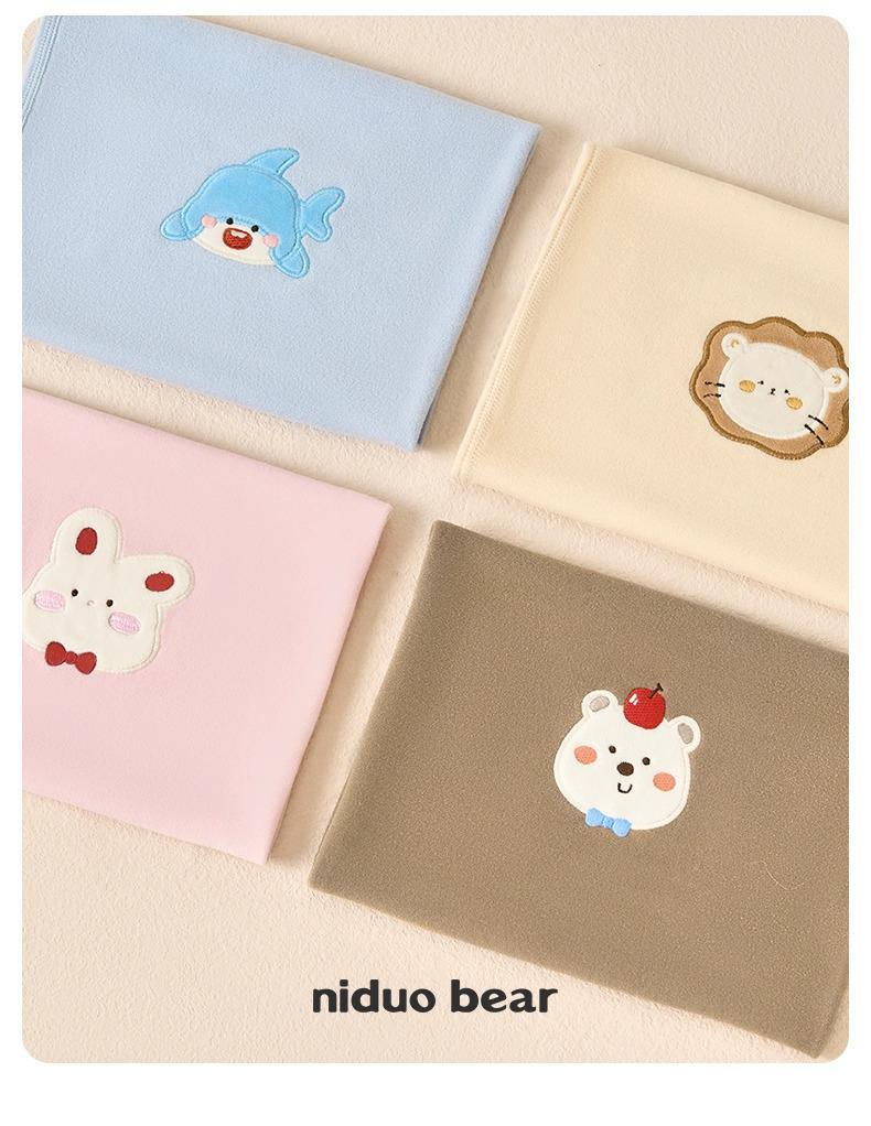 Nidoran Pure Cotton Infant Scarf: Small, Cozy Neck Warmer for Babies, Unisex, Perfect for Autumn & Winter