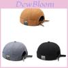 Classic Cotton Flat Cap For Men With Sun Protection And Adjustable Fit For Streetwear Style
