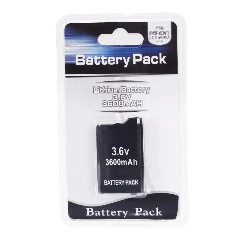 3.6V 3600mAh Gamepad Lithium Rechargeable Battery for PSP1000 PSP2000 PSP3000 Console Gamepad Replacement Battery
