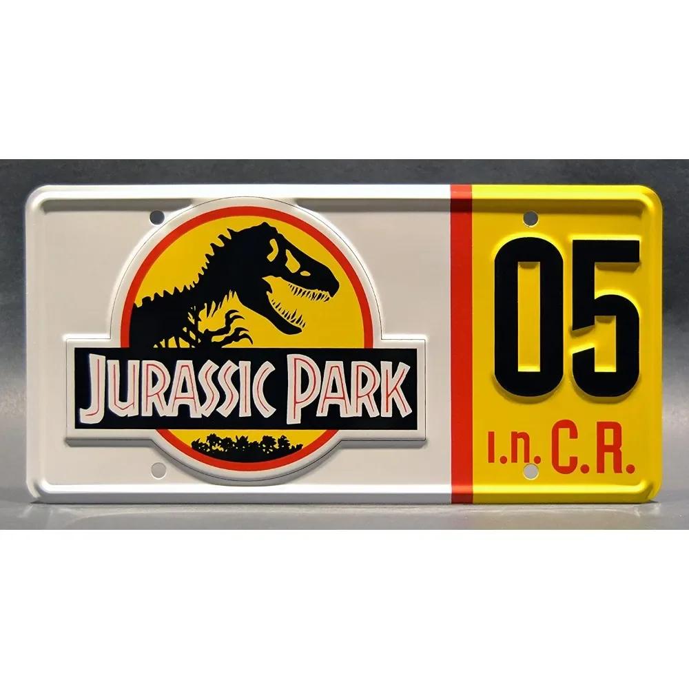 Pig Wall Signs Celebrity Machines Jurassic Park | Explorer # 04# 05# 29 # 10# 12# 18 | Metal Printing License Plate