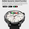 KEYSION 2025 New 1.53'' 48mm Bluetooth Call Smart Watch Men Sport SPO2 Heart Rate Health Monitoring GPS NFC Smartwatch for Android IOS Phone