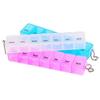 Random Color Style 7 Days Pill Medicine Box Weekly Tablet Holder Storage Container Case Pill Box Splitter Pill Case Organizer