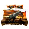 Quilt Cover Dinosaur Series 3D Digital Printing Three-Piece Set