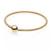 New 925 Sterling Silver Moment Silk Mesh Braided Bracelet Charm Bracelet Fit Original Charm Beads DIY Making Women's Jewelry