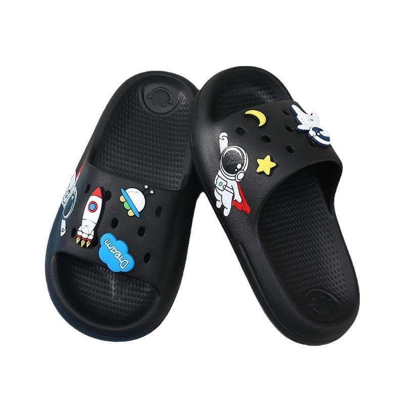 Stylish Cozy And Kids Slippers 2022 Eva Nonslip House Sandals With Cartoon Patterns For Boys And Girls Available In Col Various