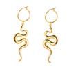 Handmade Minimalist Python Earrings