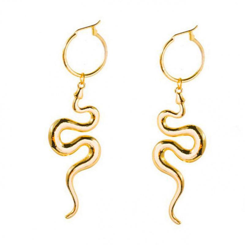 Handmade Minimalist Python Earrings