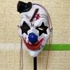 Dress Up Halloween Full Face Mask Halloween Joker Mask Halloween Clown Facemask  Party Stage Prop