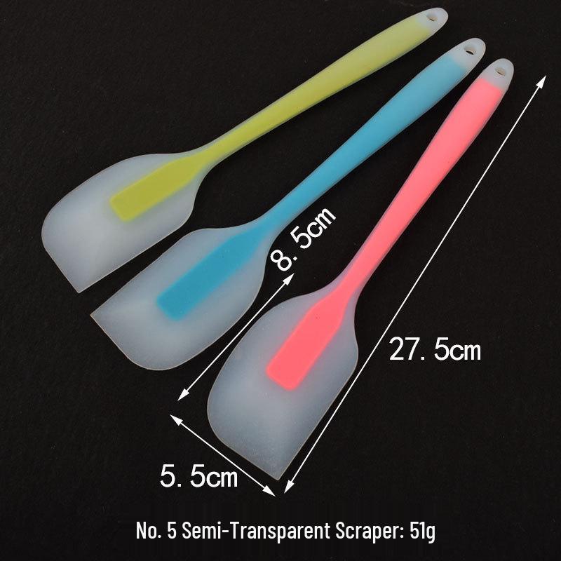Silikon-Griff Spatel-Set: Alles-in-Einem Misch-, Schab- und Backwerkzeug