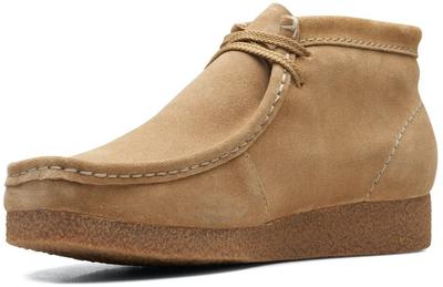 Clarks Shacre Boot Dark Sand Suede Boots