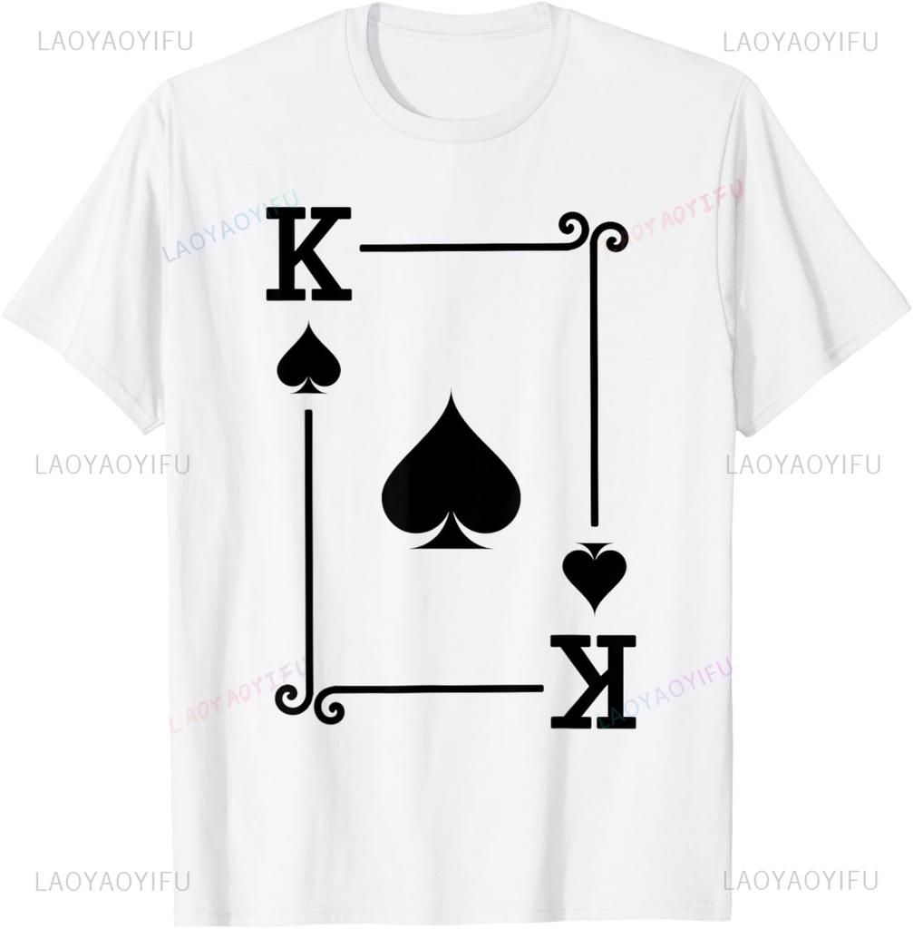 Playing Cards Costume -   Diamonds Card Poker T-Shirt Unisex Summer Streetwear Tops Camiseta